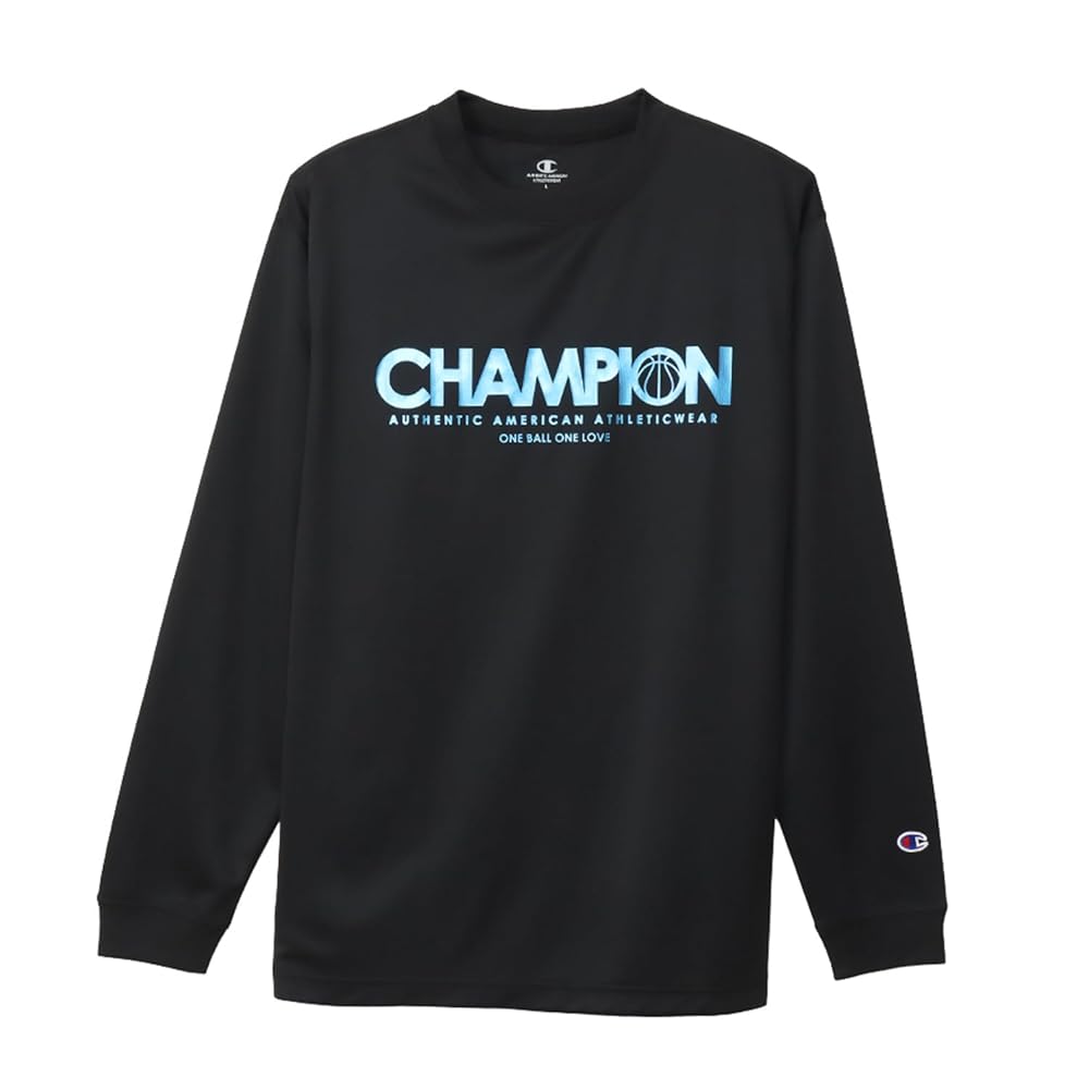 Amazon | [チャンピオン] 長袖Tシャツ 丸首 抗菌防臭 速乾 偏光